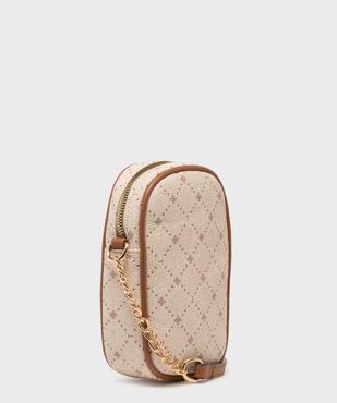 Pochette à bandoulière fermeture zippée femme - Torrente vue2 - TORRENTE - GEMO