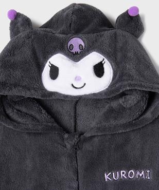 Combinaison pyjama en maille douillette motif Kuromi fille - Hello Kitty vue2 - HELLO KITTY - GEMO