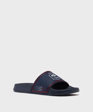 Mules de piscine à large bride imprimée garçon - FFF vue2 - FFF - GEMO