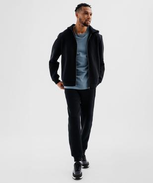 Pantalon de jogging avec poches zippées homme vue5 - GEMO (HOMME) - GEMO