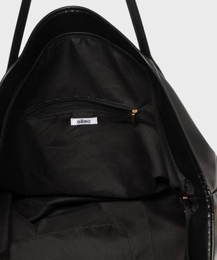 Sac cabas souple porté épaule femme vue3 - GEMO (ACCESS) - GEMO