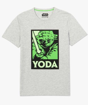 Tee-shirt homme avec motif Maitre Yoda – Star Wars vue4 - STAR WARS - GEMO