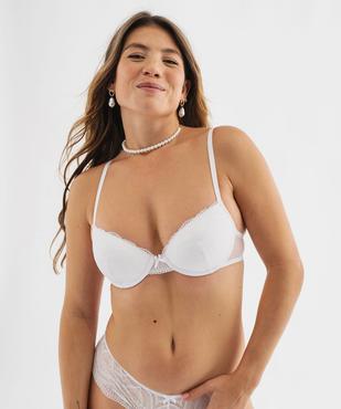 Soutien-gorge corbeille à armatures femme vue2 - GEMO(HOMWR FEM) - GEMO