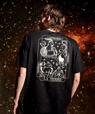 Tee-shirt avec motif poitrine et dos mixte vue1 - GEMO 4G FEMME - GEMO