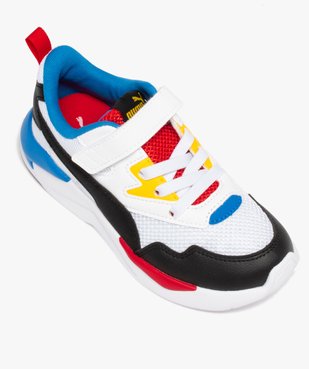 Baskets garçon multicolores – Puma XRay Lite vue5 - PUMA - GEMO