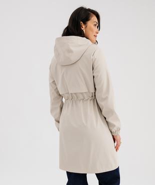 Imperméable à capuche femme vue4 - GEMO(FEMME PAP) - GEMO