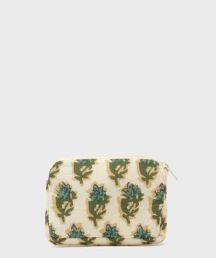 Pochette imprimée fermeture zippée femme vue1 - GEMO (ACCESS) - GEMO