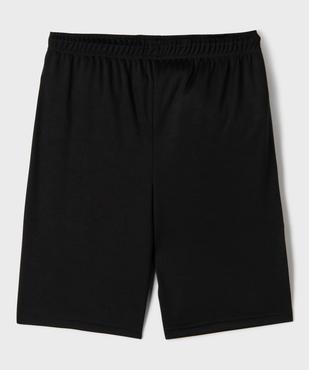 Short de sport en mesh léger à taille élastiqué garçon vue3 - GEMO (JUNIOR) - GEMO