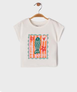 Tee-shirt manches courtes  vue1 - GEMO 4G BEBE - GEMO