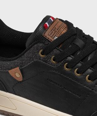 Baskets de ville avec col en denim homme - Urban Steps vue7 - URBAN STEPS - GEMO