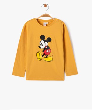 Tee-shirt manches longues imprimé Mickey bébé garçon - Disney vue1 - DISNEY BABY - GEMO