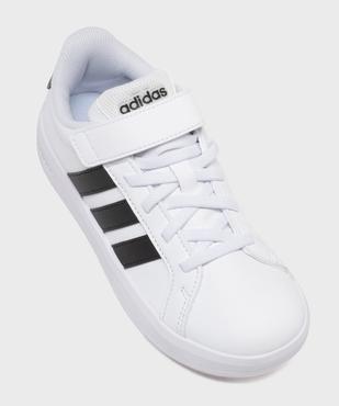 Baskets Grand Court 3.0 à scratch garçon - Adidas vue5 - ADIDAS - GEMO