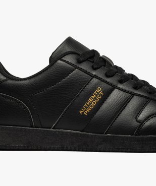 Tennis homme unies à lacets style rétro vue6 - GEMO (SPORTSWR) - GEMO