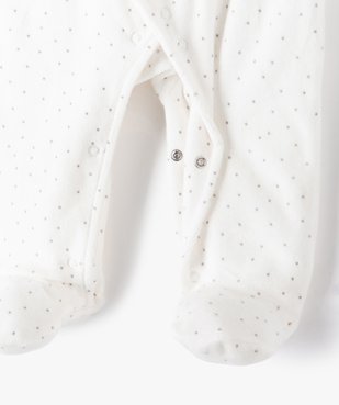 Pyjama bébé à pois imprimé Bambi - Disney vue3 - DISNEY DTR - GEMO