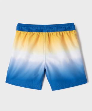 Short de surf coloris dégradé garçon vue3 - GEMO 4G GARCON - GEMO