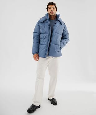 Doudoune à capuche et col montant homme vue6 - GEMO 4G HOMME - GEMO