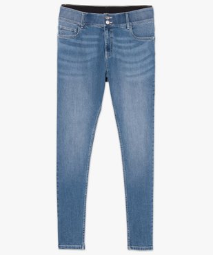 Jean femme grande taille coupe Slim gainant taille normale vue4 - GEMO (G TAILLE) - GEMO