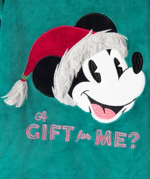 Pyjama garçon en velours motif Noël - Disney vue2 - DISNEY DTR - GEMO