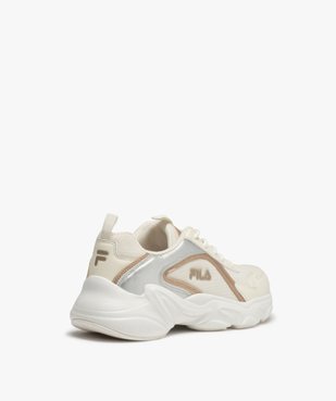 Baskets fille style running à lacets – Fila Alamo vue4 - FILA - GEMO