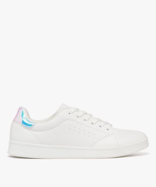 Baskets basses à lacets avec patch au talon femme - Follow Me vue1 - FOLLOW ME - GEMO