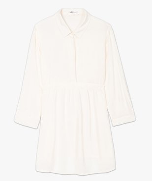 Blouse de grossesse fluide unie à manches 3/4 vue4 - GEMO (MATER) - GEMO