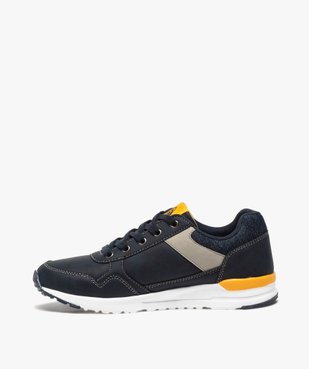 Tennis garçon multi-matières à lacets – US Polo Assn vue3 - US POLO - GEMO