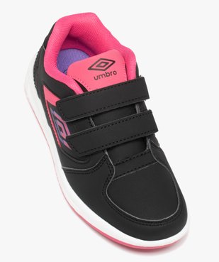 Baskets fille à détails contrastés fermeture scratch - Umbro vue5 - UMBRO - GEMO