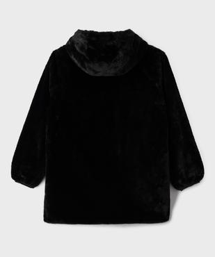 Parka fourrée à capuche réversible fille vue5 - GEMO (JUNIOR) - GEMO