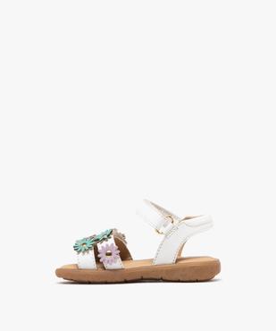 Sandales en cuir à brides ajustables bébé fille - NA! vue3 - NA! GEMO FOR GOOD - GEMO