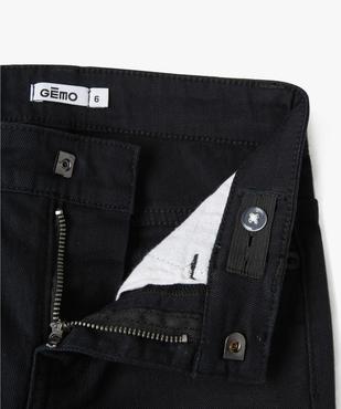 Pantalon garçon uni coupe Slim extensible  vue2 - GEMO 4G GARCON - GEMO