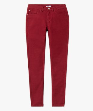 Pantalon coupe Slim taille normale femme vue5 - GEMO 4G FEMME - GEMO