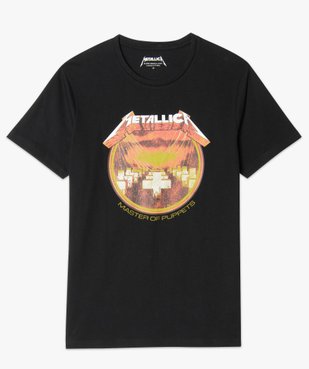 Tee-shirt homme imprimé Metallica vue4 - METALLICA - GEMO