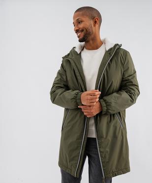 Imperméable à capuche et doublure chaude homme vue1 - GEMO (HOMME) - GEMO