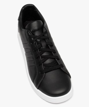 Baskets garçon unies logo – Adidas Grand Court LTS K vue5 - ADIDAS - GEMO