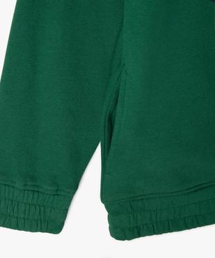 Sweat col polo zippé garçon - Camps United vue3 - CAMPS GEMO FOR GOOD - GEMO