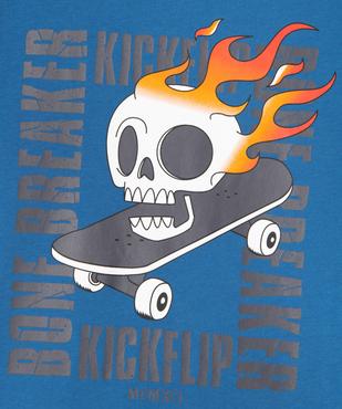 Tee-shirt à manches courtes avec motifs garçon vue2 - GEMO 4G GARCON - GEMO