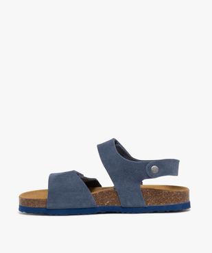 Sandales à brides cuir fermeture scratch garçon - Buggy vue3 - BUGGY GEMO FOR GOOD - GEMO