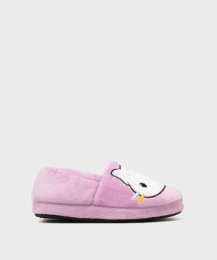 Chaussons fille pantoufles moelleuses imprimées fille - Gaby et la Maison magique vue1 - GABBY - GEMO