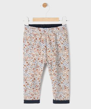 Legging réversible bébé fille - LuluCastagnette vue4 - LULU CASTAGNETTE GEMO FOR GOOD - GEMO