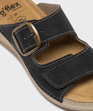 Mules deux brides spéciales confort femme vue6 - G'FLEX - GEMO