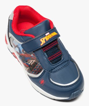 Baskets garçon en toile avec semelle clignotante et motif Spiderman vue5 - SPIDERMAN - GEMO