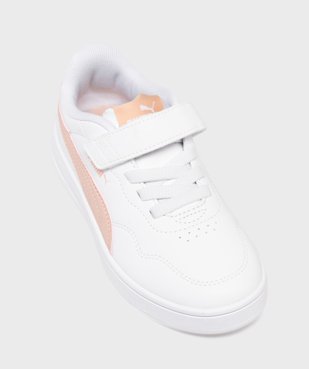 Baskets basses CourtLally fille - Puma vue5 - PUMA - GEMO