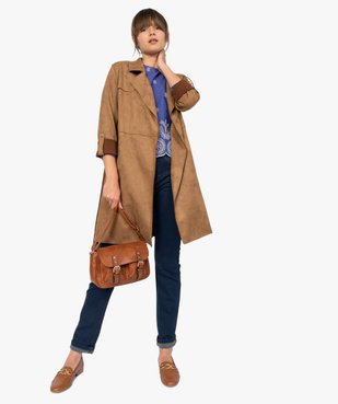 Jean femme extensible coupe Regular – Longueur L30 vue5 - GEMO (JEAN) - GEMO