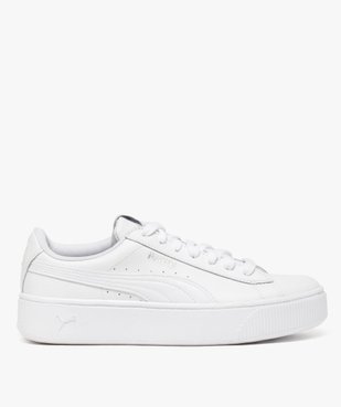 Tennis femme à lacets et semelle plateforme - Puma vue1 - PUMA - GEMO