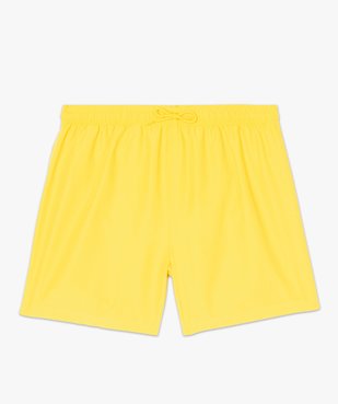 Short de bain homme uni vue4 - GEMO (PLAGE) - GEMO