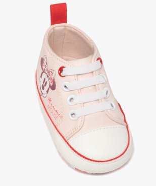 Tennis de naissance bébé fille en toile Minnie Mouse vue5 - MINNIE - GEMO