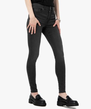 Jean femme coupe skinny taille haute vue1 - GEMO 4G FEMME - GEMO