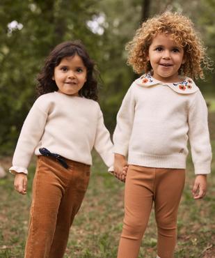 Pull moelleux, doux et extensible bébé fille - LuluCastagnette vue4 - LULUCASTAGNETTE - GEMO