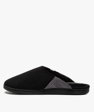 Chaussons homme mules en velours - Dim vue3 - DIM - GEMO