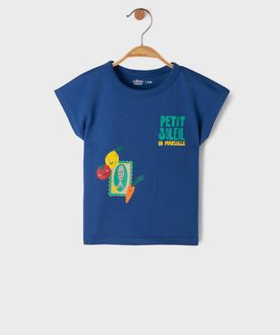 Tee-shirt à motif à manches ultra courtes bébé garçon vue1 - GEMO 4G BEBE - GEMO